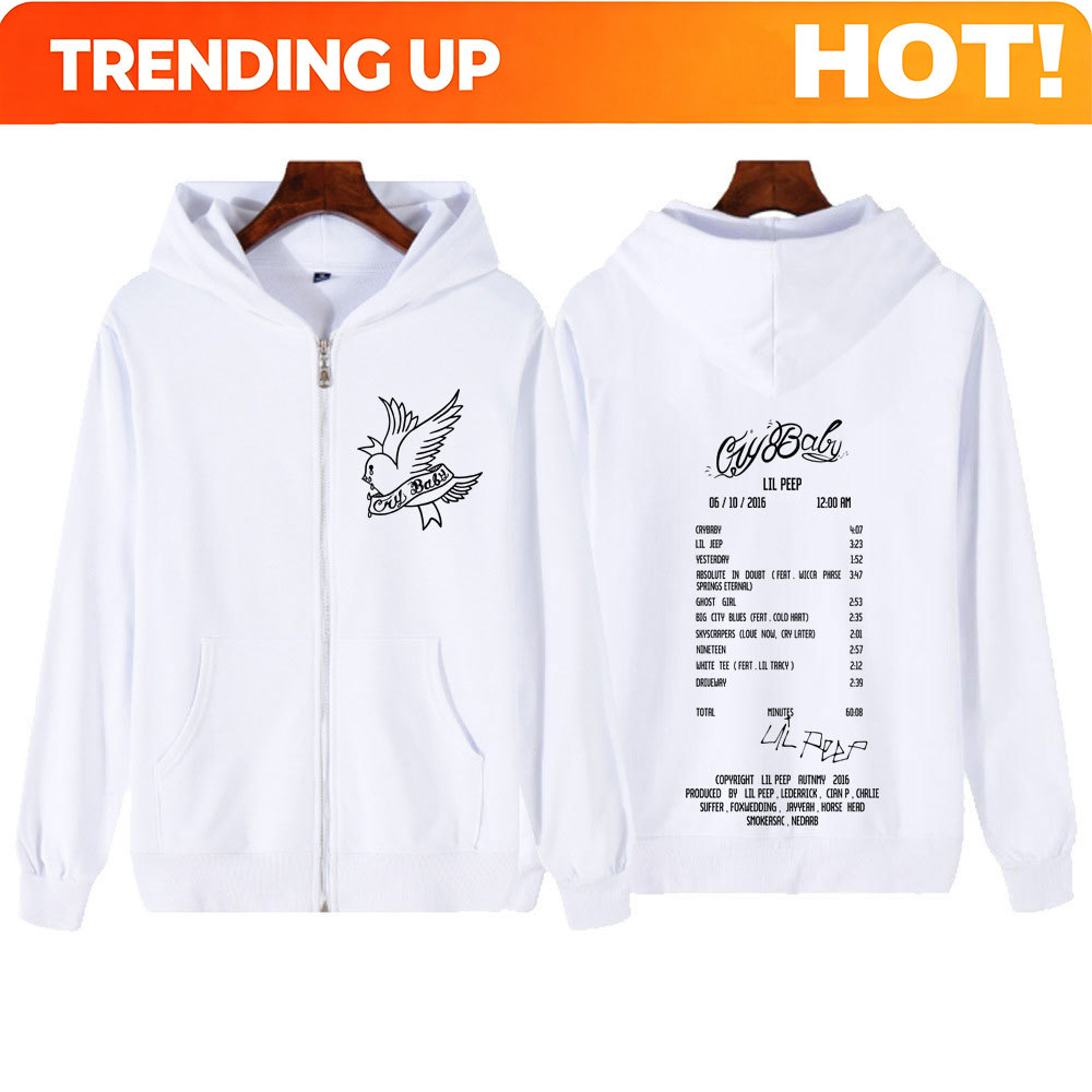 Winter Clothing Pk - Sweat-shirt à capuche zippé graphique Lil