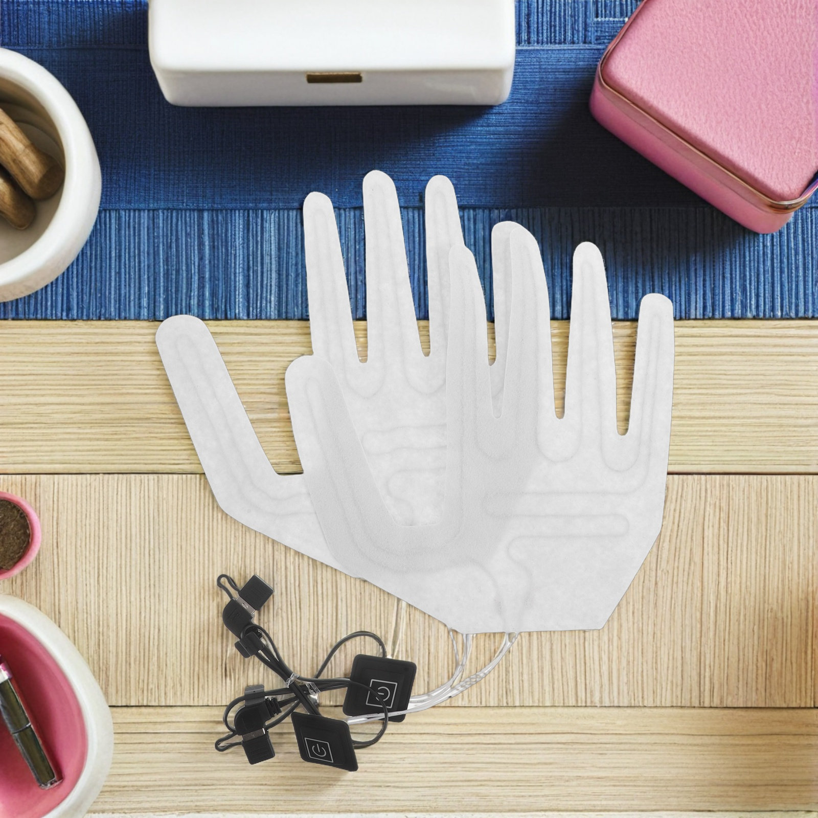 2 pièces, coussin chauffant él - Heated Gloves Electric avis et prix