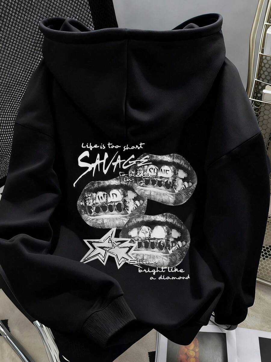 1 pièce, sweat-shirt épais et  - Winter Clothing Drawing avis et prix