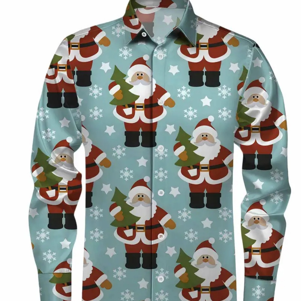 Chemise imprimée de noël à man - Winter Clothing Gift Ideas avis et prix