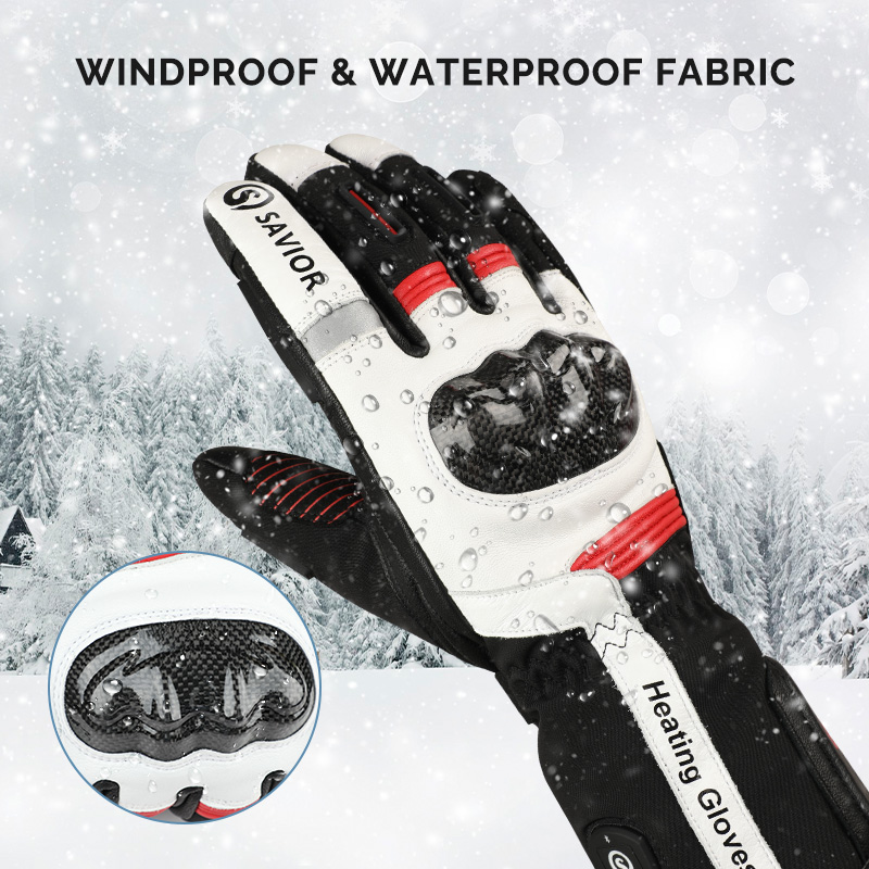 Gants de moto d'hiver, gants d - Heated Gloves Electric avis et prix